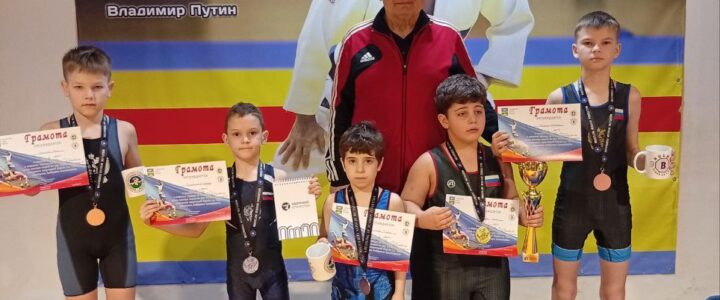 Участие в первом областном турнире по вольной борьбе г. Чехов