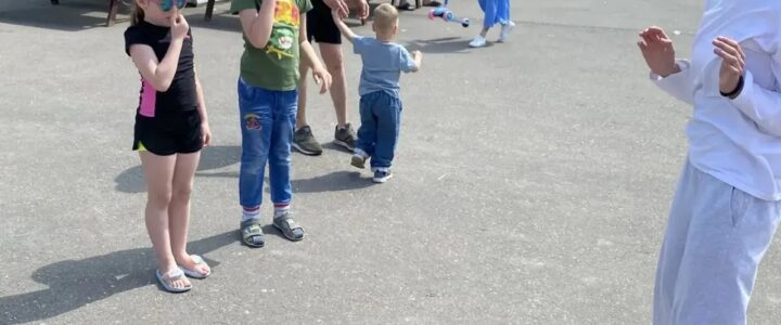 Игровая программа для детей в Городском парке культуры и отдыха г. Чехов